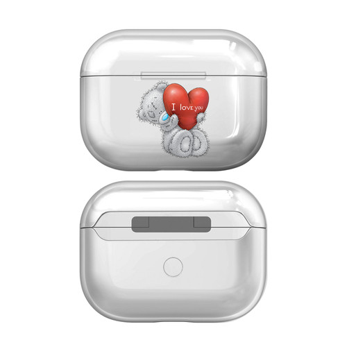 Me To You Classic Tatty Teddy I Love You Clear Hard Crystal Cover Case for Apple AirPods Pro 2 Charging Case