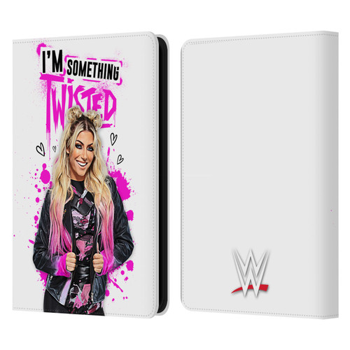 WWE Alexa Bliss Something Twisted Leather Book Wallet Case Cover For Amazon Kindle 11th Gen 6in 2022