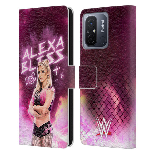 WWE Alexa Bliss Portrait Leather Book Wallet Case Cover For Xiaomi Redmi 12C