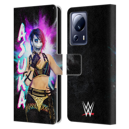 WWE Asuka Black Portrait Leather Book Wallet Case Cover For Xiaomi 13 Lite 5G