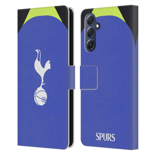 Tottenham Hotspur F.C. 2022/23 Badge Kit Away Leather Book Wallet Case Cover For Samsung Galaxy M54 5G