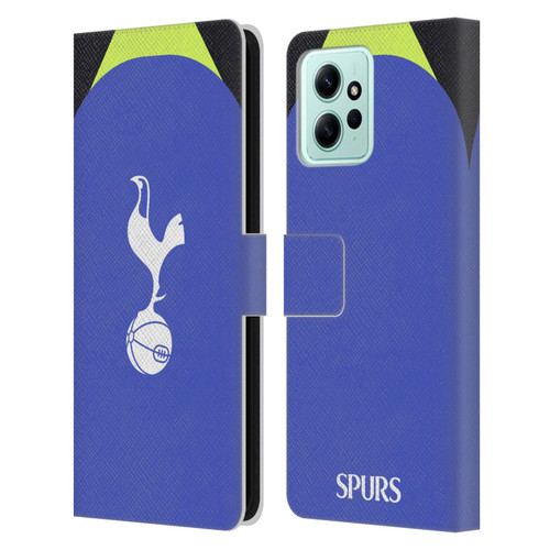 Tottenham Hotspur F.C. 2022/23 Badge Kit Away Leather Book Wallet Case Cover For Xiaomi Redmi 12