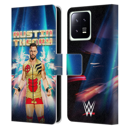WWE Austin Theory Portrait Leather Book Wallet Case Cover For Xiaomi 13 5G