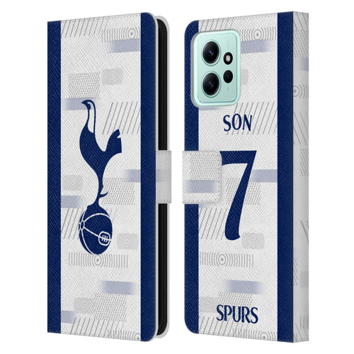 Tottenham Hotspur F.C. 2023/24 Players Son Heung-Min Leather Book Wallet Case Cover For Xiaomi Redmi 12