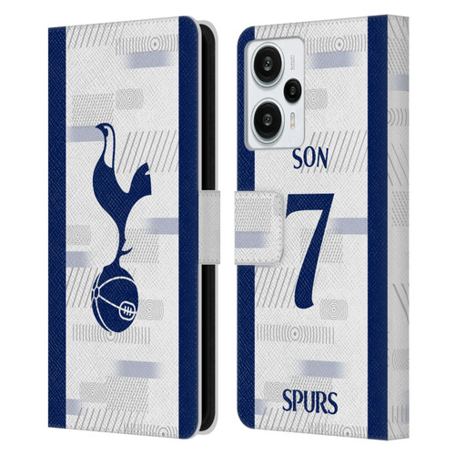 Tottenham Hotspur F.C. 2023/24 Players Son Heung-Min Leather Book Wallet Case Cover For Xiaomi Redmi Note 12T
