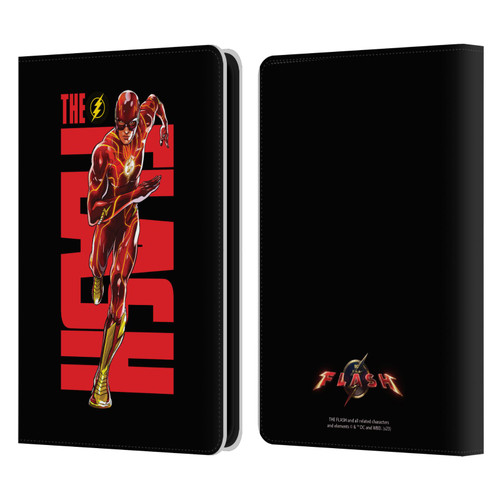 The Flash 2023 Graphics Barry Allen Leather Book Wallet Case Cover For Amazon Kindle 11th Gen 6in 2022