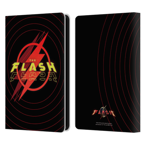 The Flash 2023 Graphics Logo Leather Book Wallet Case Cover For Amazon Kindle Paperwhite 5 (2021)