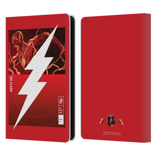 The Flash 2023 Graphics Barry Allen Logo Leather Book Wallet Case Cover For Amazon Kindle Paperwhite 5 (2021)