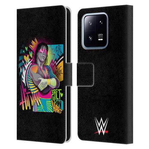 WWE Bret Hart Neon Art Leather Book Wallet Case Cover For Xiaomi 13 Pro 5G