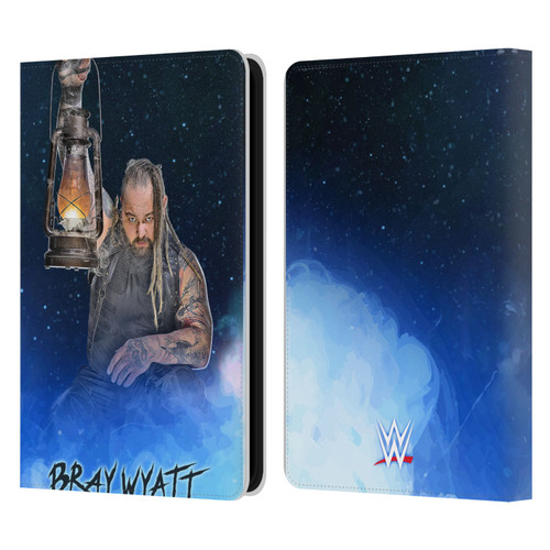 WWE Bray Wyatt Portrait Leather Book Wallet Case Cover For Amazon Kindle 11th Gen 6in 2022