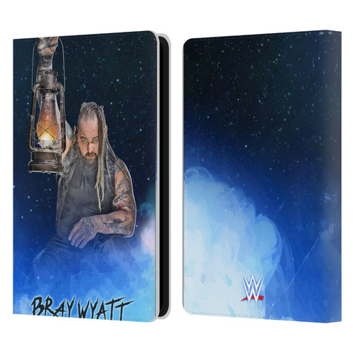 WWE Bray Wyatt Portrait Leather Book Wallet Case Cover For Amazon Kindle Paperwhite 5 (2021)