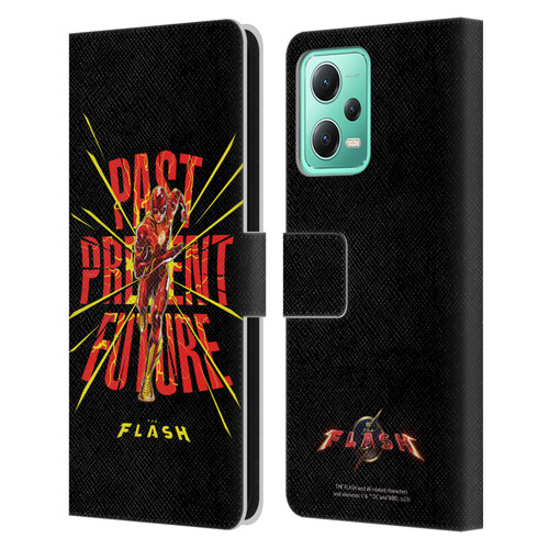 The Flash 2023 Graphics Speed Force Leather Book Wallet Case Cover For Xiaomi Redmi Note 12 5G