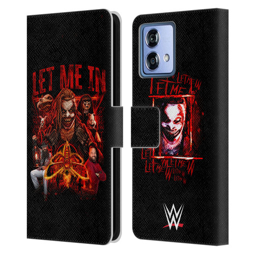 WWE Bray Wyatt Let Me In Leather Book Wallet Case Cover For Motorola Moto G84 5G