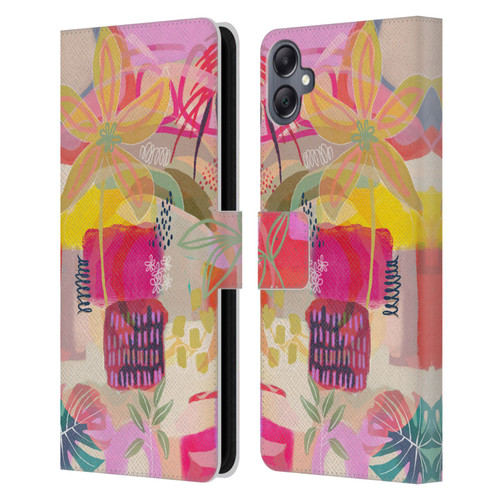 Suzanne Allard Floral Art You Are Loved Leather Book Wallet Case Cover For Samsung Galaxy A05