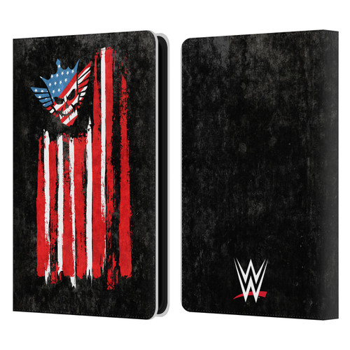 WWE Cody Rhodes American Nightmare Flag Leather Book Wallet Case Cover For Amazon Kindle Paperwhite 5 (2021)
