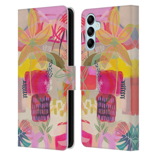 Suzanne Allard Floral Art You Are Loved Leather Book Wallet Case Cover For Samsung Galaxy M14 5G