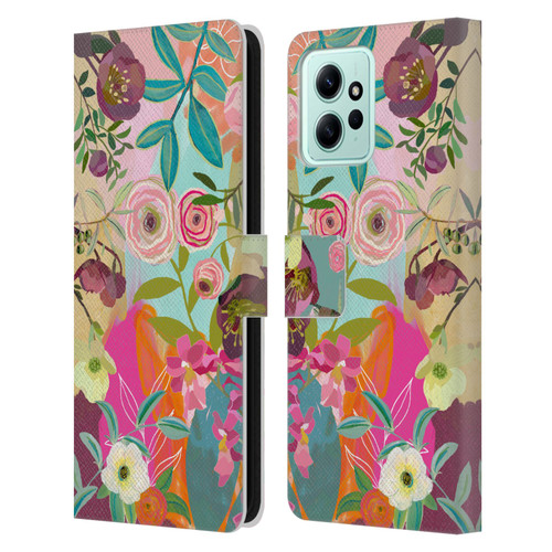 Suzanne Allard Floral Art Chase A Dream Leather Book Wallet Case Cover For Xiaomi Redmi 12