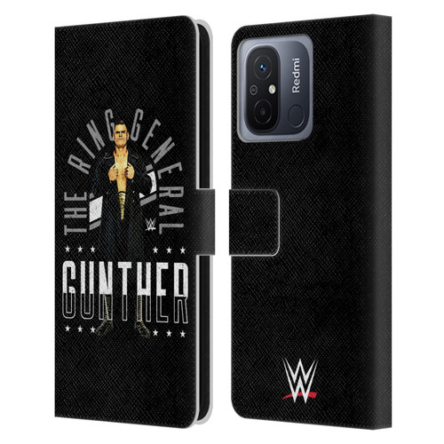 WWE Gunther Ring General Leather Book Wallet Case Cover For Xiaomi Redmi 12C