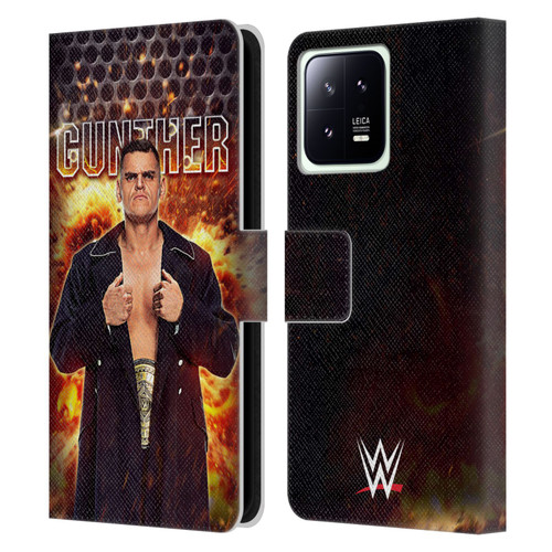 WWE Gunther Portrait Leather Book Wallet Case Cover For Xiaomi 13 5G
