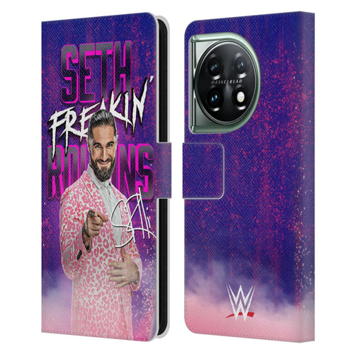 WWE Seth Rollins Seth Freakin' Rollins Leather Book Wallet Case Cover For OnePlus 11 5G
