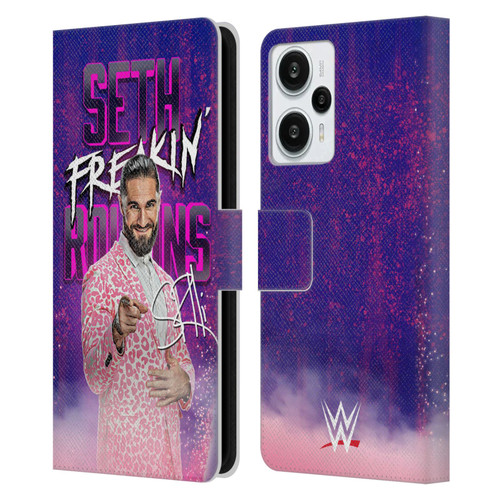 WWE Seth Rollins Seth Freakin' Rollins Leather Book Wallet Case Cover For Xiaomi Redmi Note 12T