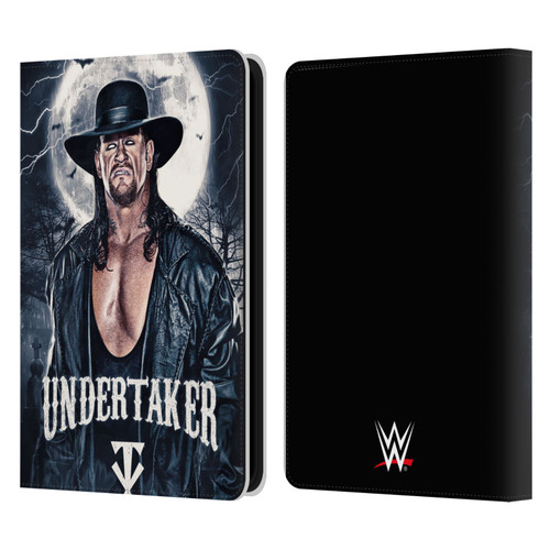 WWE The Undertaker Portrait Leather Book Wallet Case Cover For Amazon Kindle 11th Gen 6in 2022