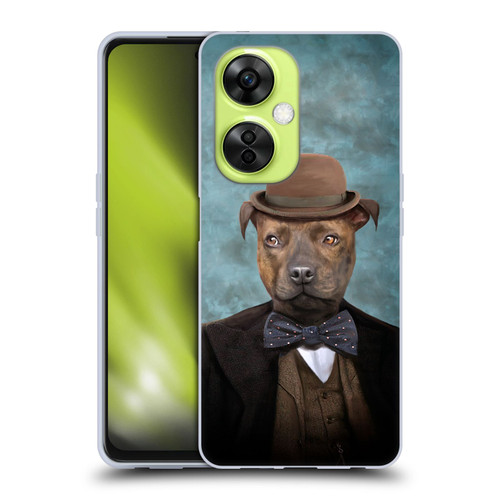 Anthony Christou Art Sir Edmund Bulldog Soft Gel Case for OnePlus Nord CE 3 Lite 5G