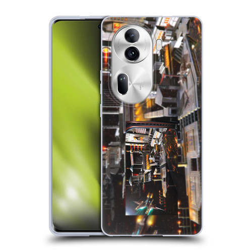 Anthony Christou Art Space Station Soft Gel Case for OPPO Reno11 Pro