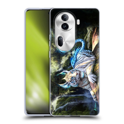 Anthony Christou Art Water Tiger Soft Gel Case for OPPO Reno11 Pro