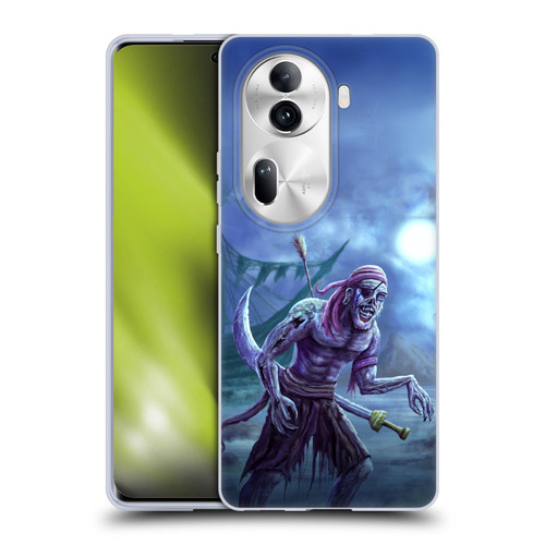 Anthony Christou Art Zombie Pirate Soft Gel Case for OPPO Reno11 Pro