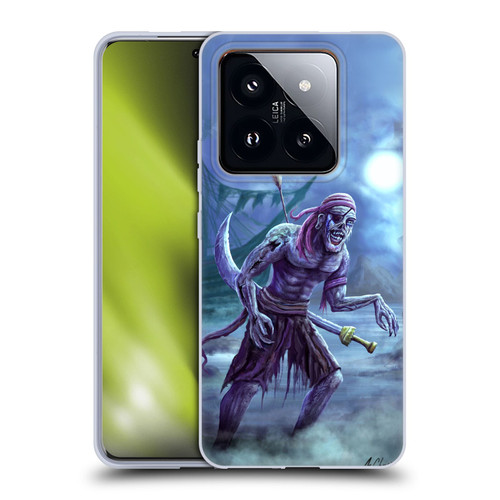 Anthony Christou Art Zombie Pirate Soft Gel Case for Xiaomi 14 Pro