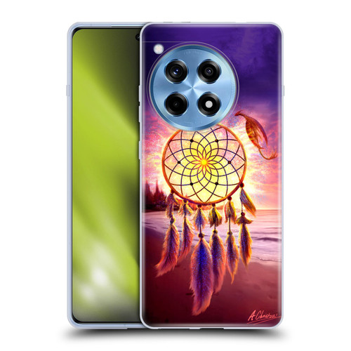 Anthony Christou Fantasy Art Beach Dragon Dream Catcher Soft Gel Case for OnePlus 12R