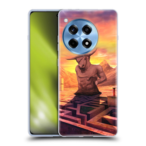 Anthony Christou Fantasy Art Minotaur In Labyrinth Soft Gel Case for OnePlus 12R