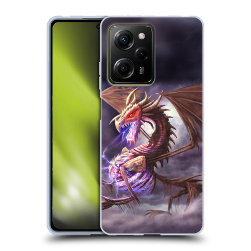 Anthony Christou Fantasy Art Bone Dragon Soft Gel Case for Xiaomi Redmi Note 12 Pro 5G