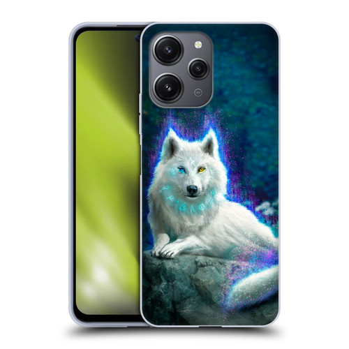 Anthony Christou Fantasy Art White Wolf Soft Gel Case for Xiaomi Redmi 12