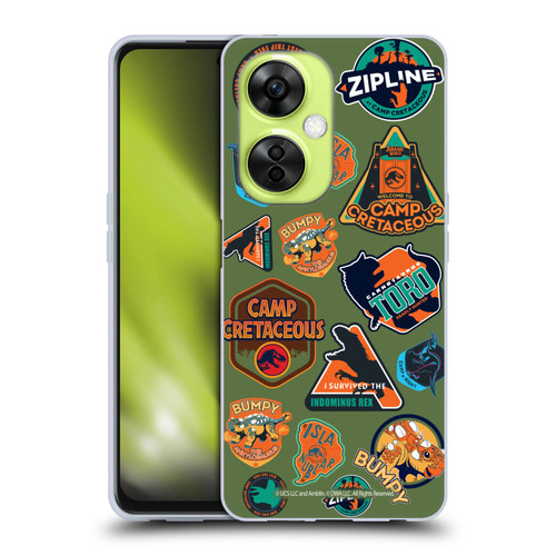 Jurassic World: Camp Cretaceous Character Art Pattern Icons Soft Gel Case for OnePlus Nord CE 3 Lite 5G