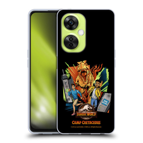 Jurassic World: Camp Cretaceous Character Art Signal Soft Gel Case for OnePlus Nord CE 3 Lite 5G