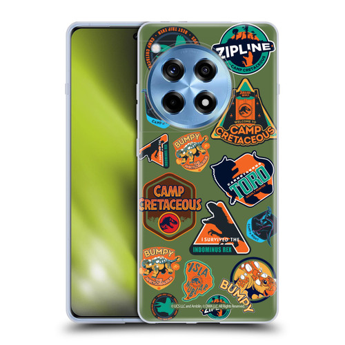 Jurassic World: Camp Cretaceous Character Art Pattern Icons Soft Gel Case for OnePlus 12R