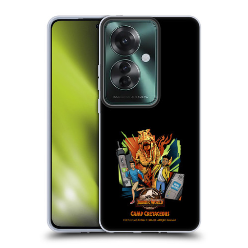 Jurassic World: Camp Cretaceous Character Art Signal Soft Gel Case for OPPO Reno11 F 5G / F25 Pro 5G