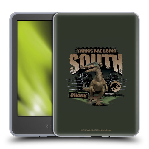 Jurassic World: Camp Cretaceous Dinosaur Graphics Things Are Going South Soft Gel Case for Amazon Kindle 11th Gen 6in 2022