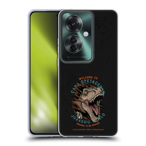 Jurassic World: Camp Cretaceous Dinosaur Graphics Welcome Soft Gel Case for OPPO Reno11 F 5G / F25 Pro 5G