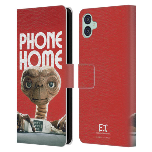 E.T. Graphics Phone Home Leather Book Wallet Case Cover For Samsung Galaxy M04 5G / A04e