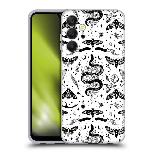 Episodic Drawing Pattern Flash Tattoo Soft Gel Case for Samsung Galaxy A25 5G