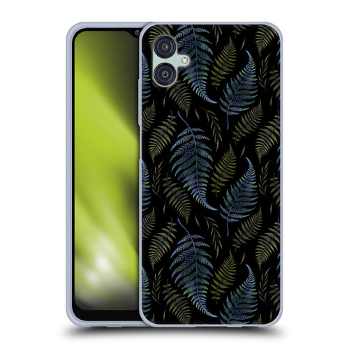 Episodic Drawing Pattern Leaves Soft Gel Case for Samsung Galaxy M04 5G / A04e