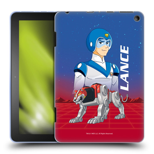 Voltron Character Art Lance Soft Gel Case for Amazon Fire HD 8/Fire HD 8 Plus 2020