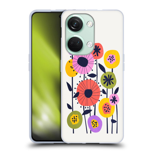 Ayeyokp Plants And Flowers Minimal Flower Market Soft Gel Case for OnePlus Nord 3 5G