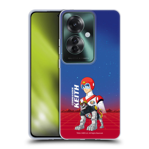 Voltron Character Art Commander Keith Soft Gel Case for OPPO Reno11 F 5G / F25 Pro 5G