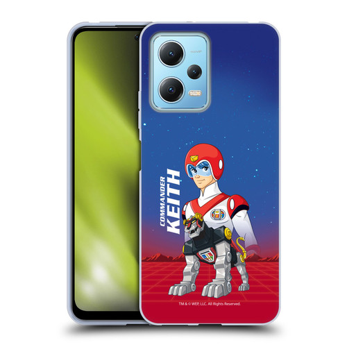 Voltron Character Art Commander Keith Soft Gel Case for Xiaomi Redmi Note 12 5G