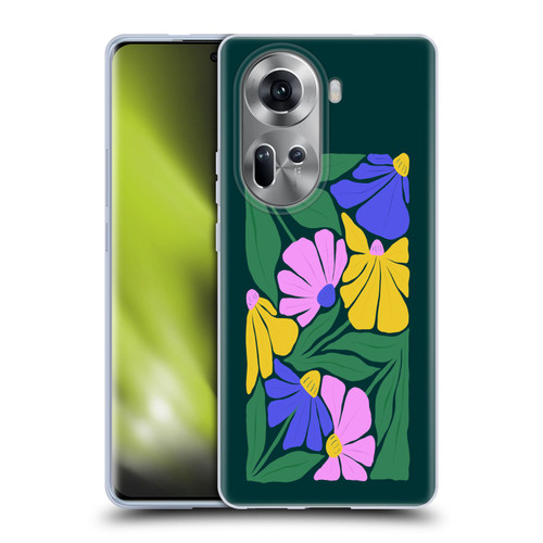 Ayeyokp Plants And Flowers Summer Foliage Flowers Matisse Soft Gel Case for OPPO Reno11