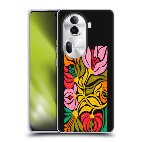 Ayeyokp Plants And Flowers Flor De Mar Flower Market Soft Gel Case for OPPO Reno11 Pro